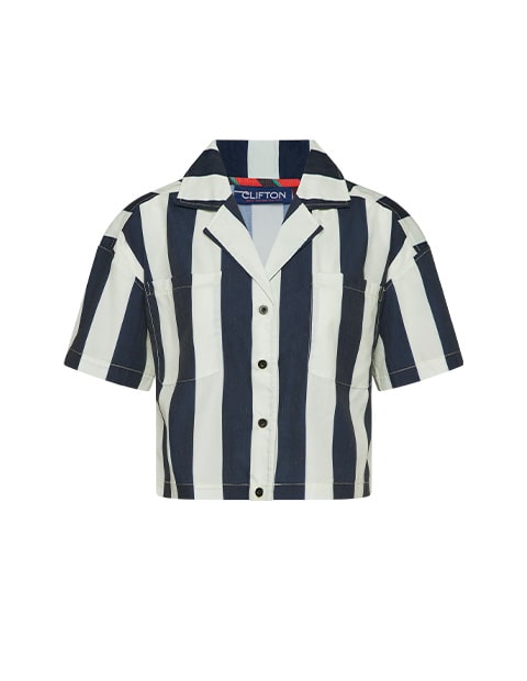 Design your own CLIFTON Cancun Custom Cropped Shirt now