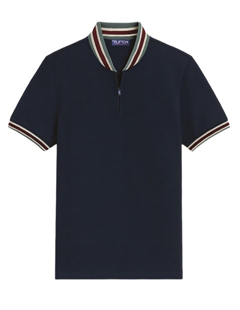 Design your own CLIFTON Dex Custom Quarter-Zip Polo now