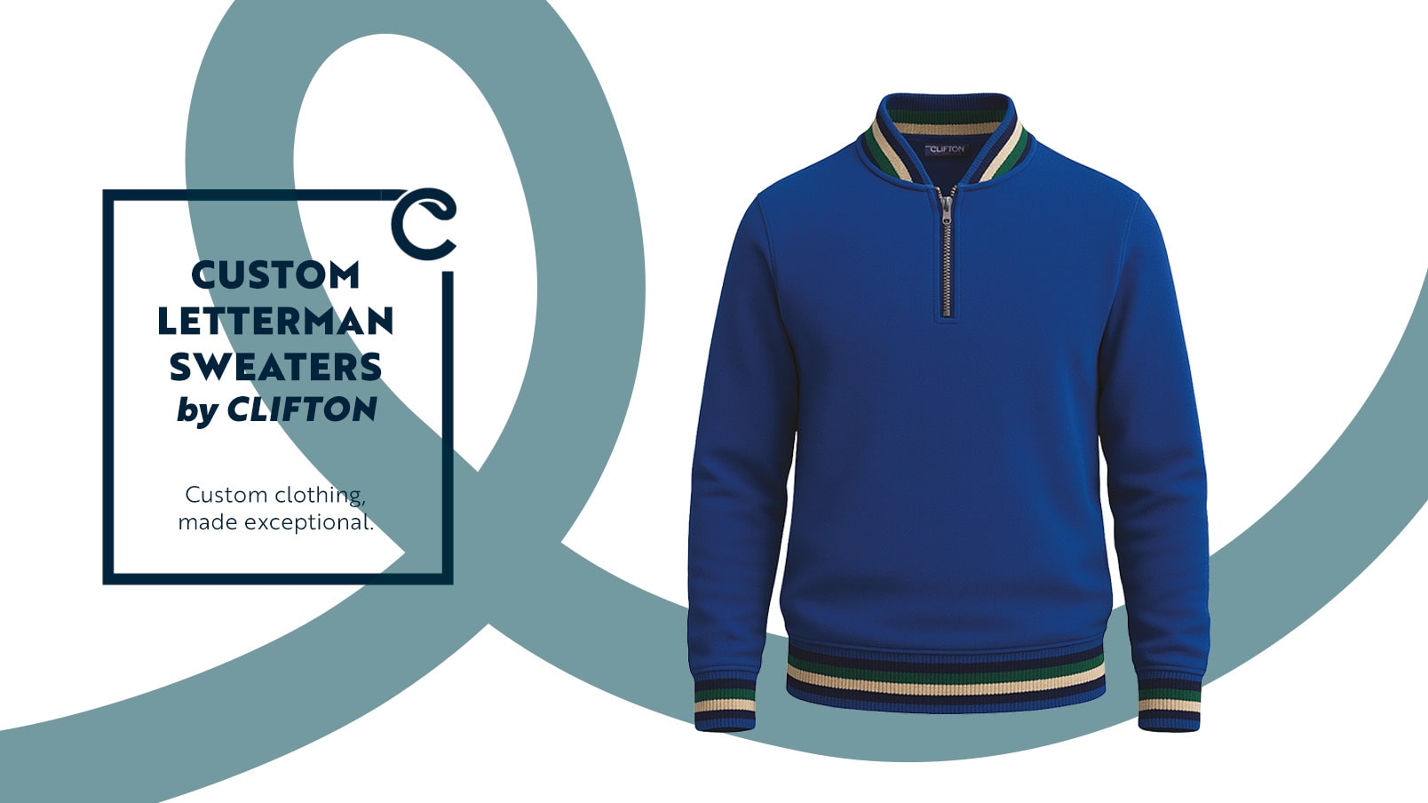 Custom Letterman Sweater Unique Design With Precision CLIFTON