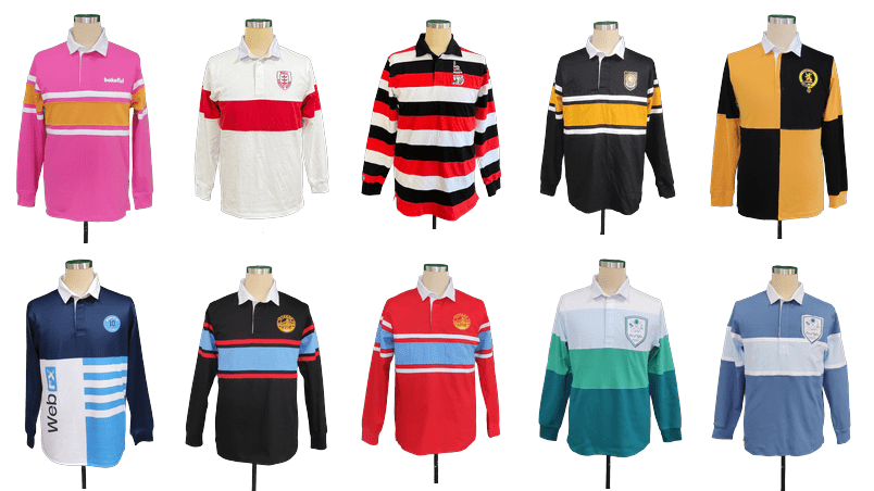 CLIFTON Byron Custom Knitted Rugby Shirt